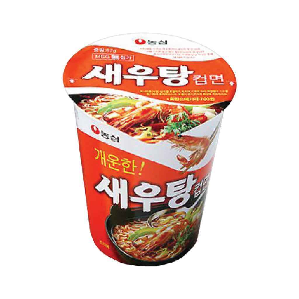 Nongshim Spicy Noodle Soup With Shrimp Flavor 67g
